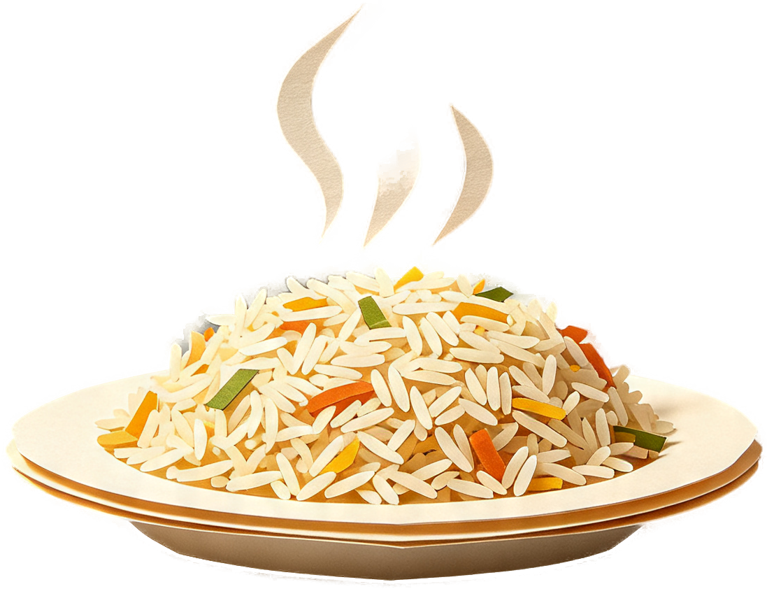 Plate of pulao